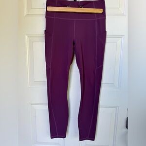 Fabletics PureLuxe MidRise Purple Leggings